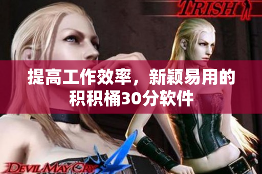 提高工作效率，新颖易用的积积桶30分软件