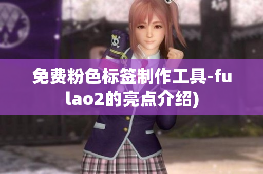 免费粉色标签制作工具-fulao2的亮点介绍)