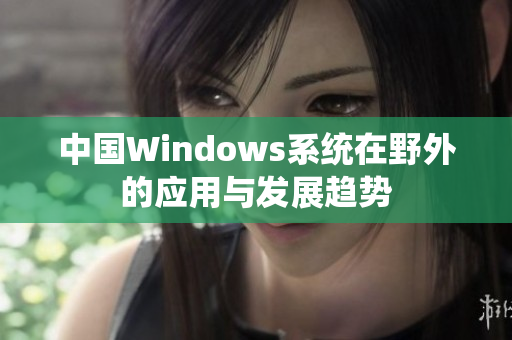 中国Windows系统在野外的应用与发展趋势
