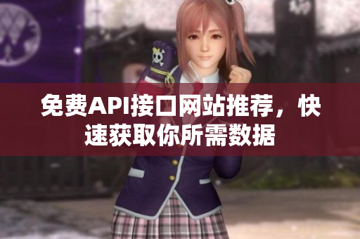 免费API接口网站推荐，快速获取你所需数据