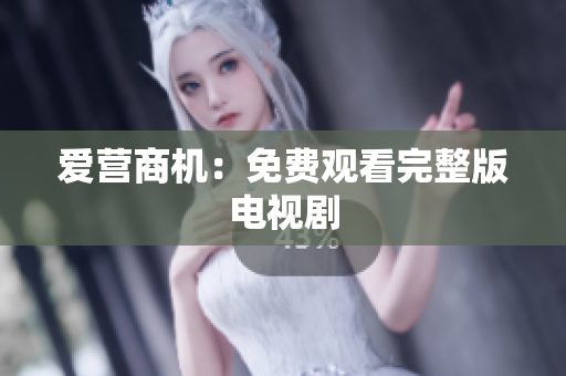 爱营商机：免费观看完整版电视剧