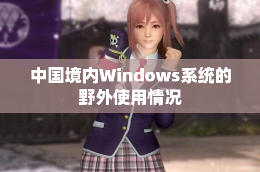中国境内Windows系统的野外使用情况