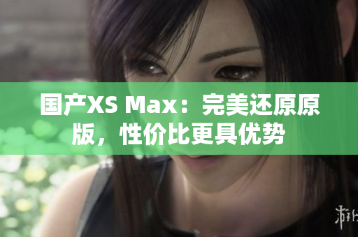 国产XS Max：完美还原原版，性价比更具优势