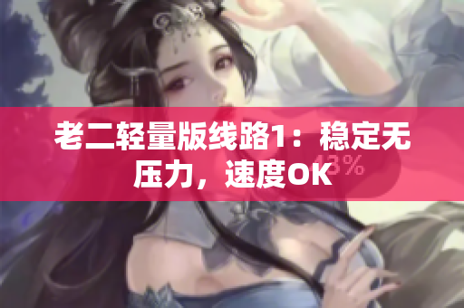 老二轻量版线路1：稳定无压力，速度OK