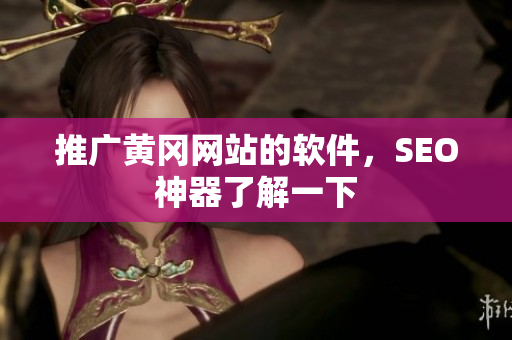 推广黄冈网站的软件，SEO神器了解一下