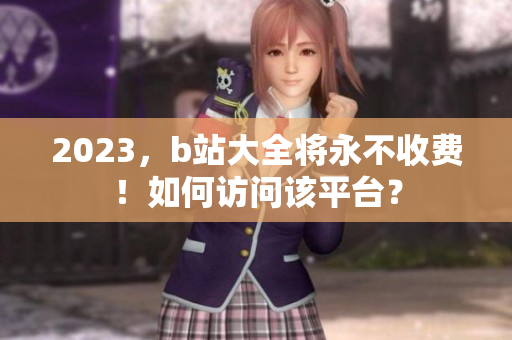 2023，b站大全将永不收费！如何访问该平台？