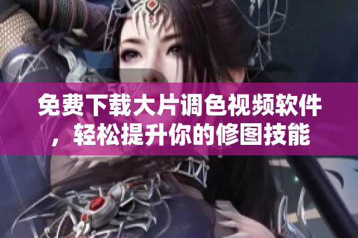 免费下载大片调色视频软件，轻松提升你的修图技能