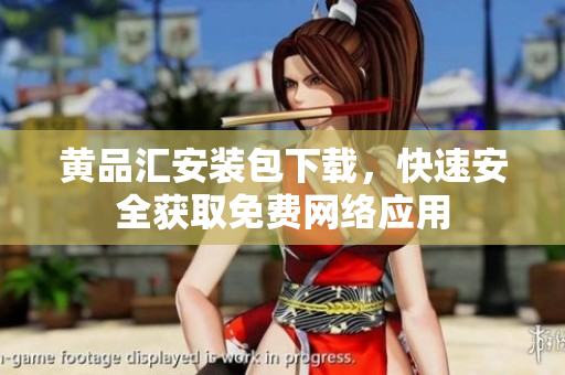 黄品汇安装包下载，快速安全获取免费网络应用
