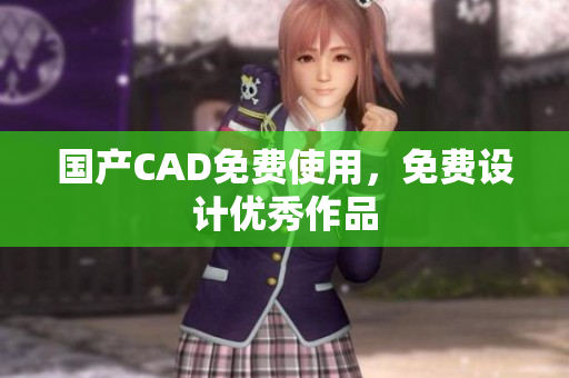 国产CAD免费使用，免费设计优秀作品
