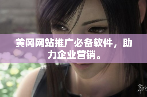黄冈网站推广必备软件，助力企业营销。