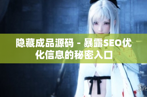 隐藏成品源码 - 暴露SEO优化信息的秘密入口