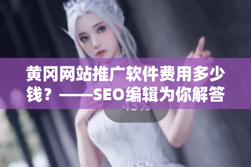 黄冈网站推广软件费用多少钱？——SEO编辑为你解答