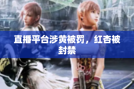 直播平台涉黄被罚，红杏被封禁