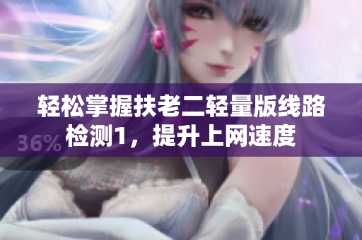 轻松掌握扶老二轻量版线路检测1，提升上网速度
