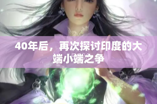 40年后，再次探讨印度的大端小端之争