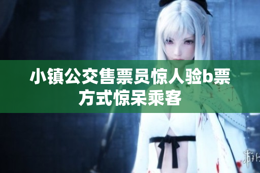 小镇公交售票员惊人验b票方式惊呆乘客