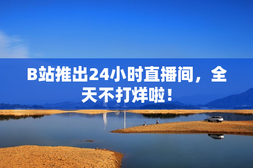 B站推出24小时直播间，全天不打烊啦！