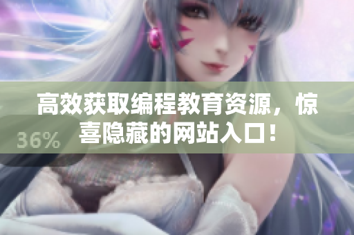 高效获取编程教育资源，惊喜隐藏的网站入口！