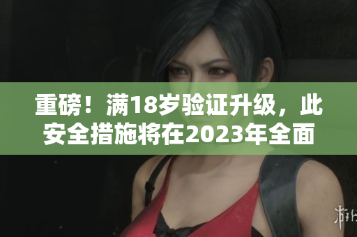重磅！满18岁验证升级，此安全措施将在2023年全面实施