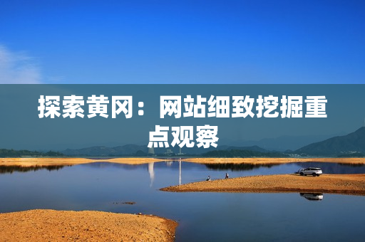 探索黄冈：网站细致挖掘重点观察