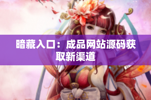 暗藏入口：成品网站源码获取新渠道