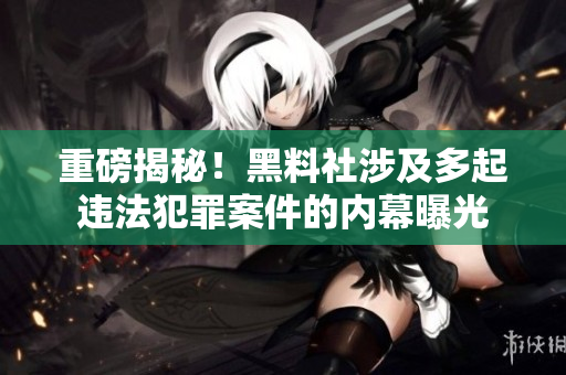 重磅揭秘！黑料社涉及多起违法犯罪案件的内幕曝光