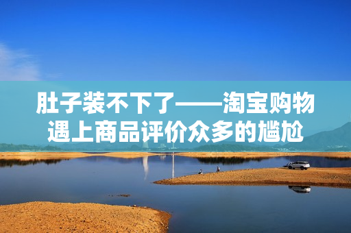肚子装不下了——淘宝购物遇上商品评价众多的尴尬