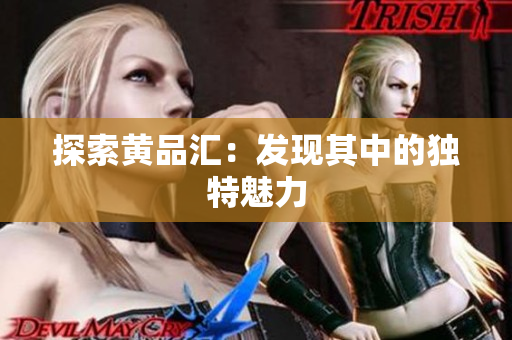 探索黄品汇：发现其中的独特魅力