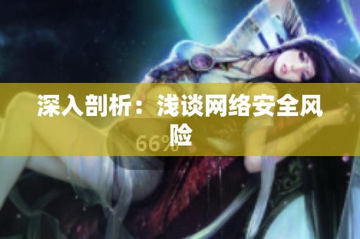 深入剖析：浅谈网络安全风险