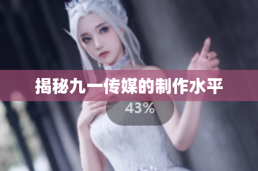 揭秘九一传媒的制作水平