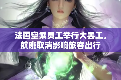 法国空乘员工举行大罢工，航班取消影响旅客出行