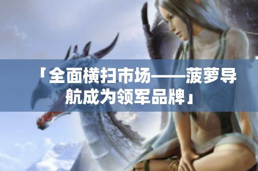 「全面横扫市场——菠萝导航成为领军品牌」