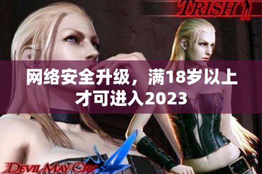 网络安全升级，满18岁以上才可进入2023