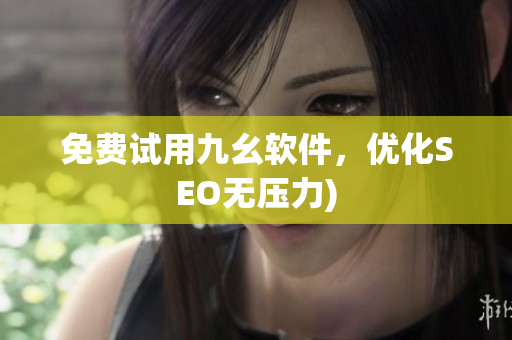 免费试用九幺软件，优化SEO无压力)