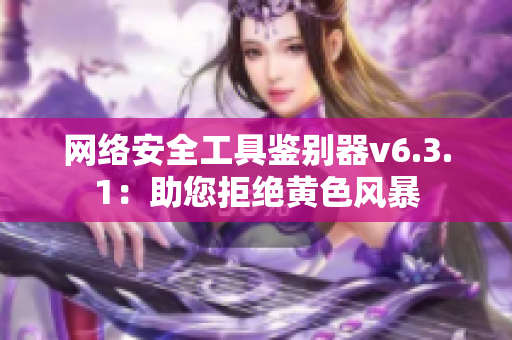 网络安全工具鉴别器v6.3.1：助您拒绝黄色风暴