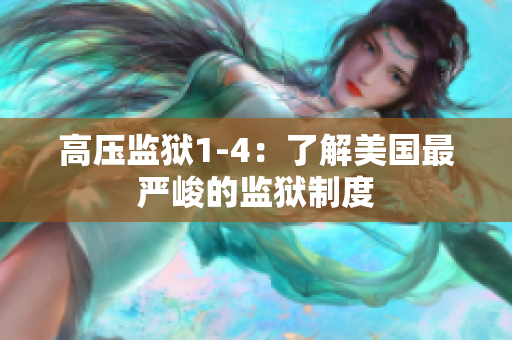 高压监狱1-4：了解美国最严峻的监狱制度