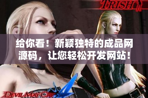 给你看！新颖独特的成品网源码，让您轻松开发网站！