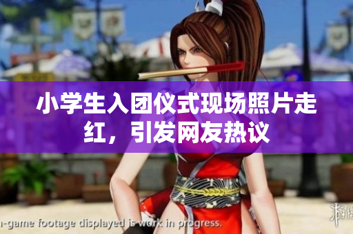 小学生入团仪式现场照片走红，引发网友热议
