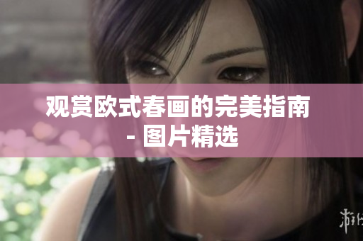 观赏欧式春画的完美指南 - 图片精选