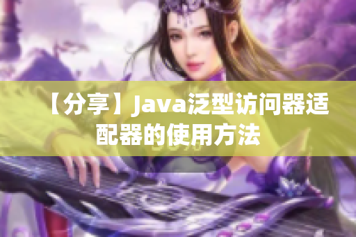 【分享】Java泛型访问器适配器的使用方法