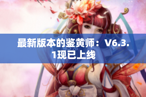 最新版本的鉴黄师：V6.3.1现已上线