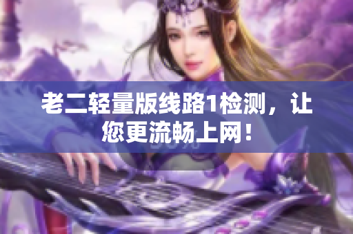 老二轻量版线路1检测，让您更流畅上网！