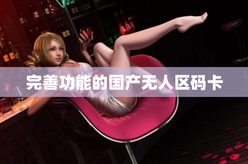 完善功能的国产无人区码卡