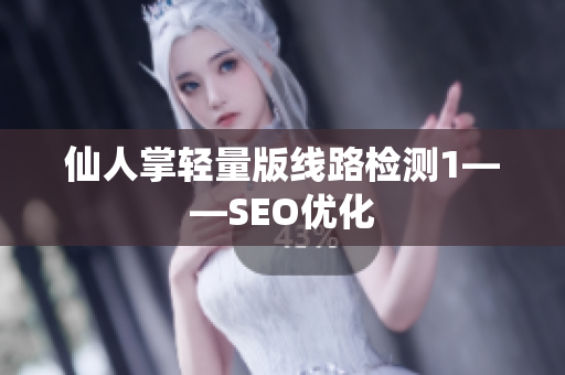仙人掌轻量版线路检测1——SEO优化