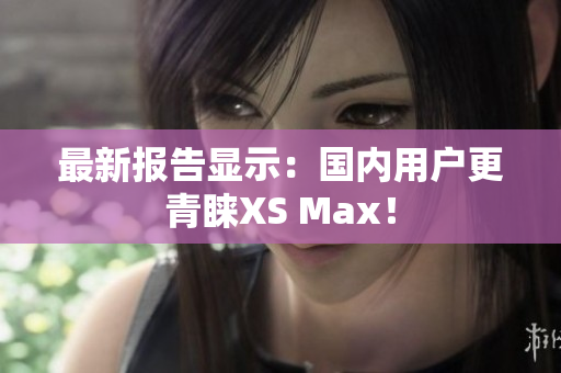 最新报告显示：国内用户更青睐XS Max！