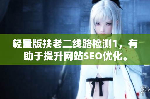 轻量版扶老二线路检测1，有助于提升网站SEO优化。