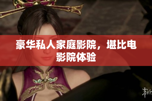 豪华私人家庭影院，堪比电影院体验
