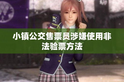 小镇公交售票员涉嫌使用非法验票方法