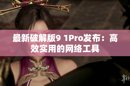 最新破解版9 1Pro发布：高效实用的网络工具