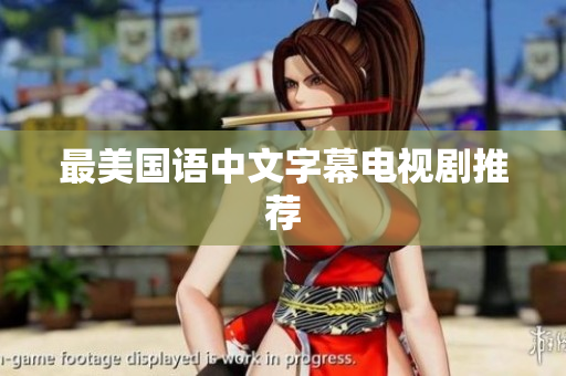 最美国语中文字幕电视剧推荐